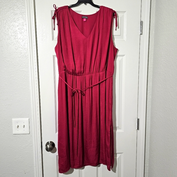 Vince Camuto Dresses & Skirts - Vince Camuto Pink Silky Dress - Sz 3X